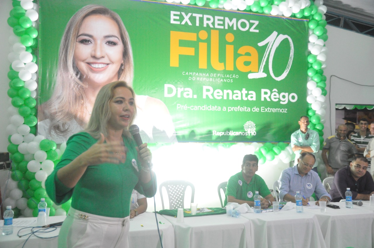 Renata Rêgo lança pré-candidatura a prefeita de Extremoz pelo Republicanos