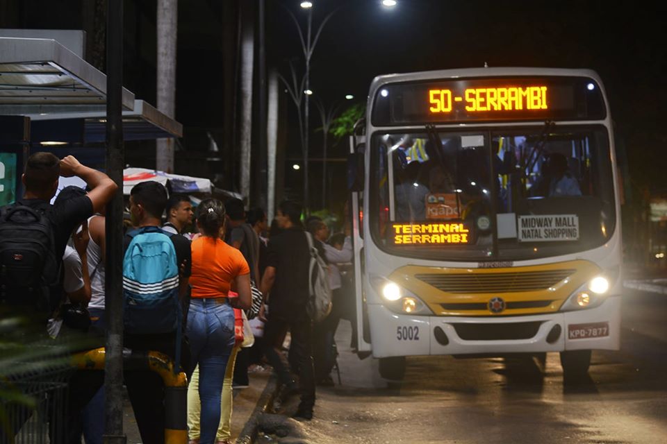 Transporte coletivo de Natal será suspenso a partir de domingo