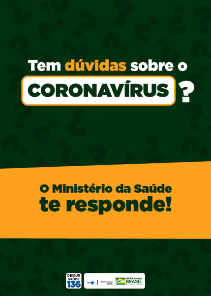 Coronavírus: Confira cartilha com informações completas do Ministério da Saúde