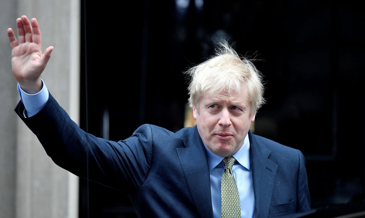 Primeiro-ministro do Reino Unido, Boris Johnson está com coronavírus