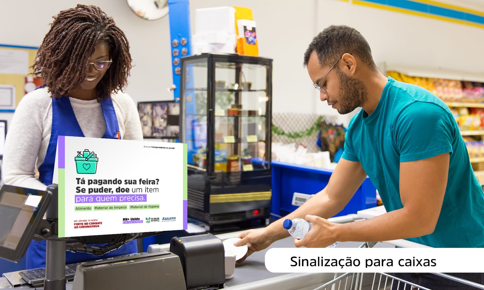 Campanha de doações RN+Unido começa nesta terça