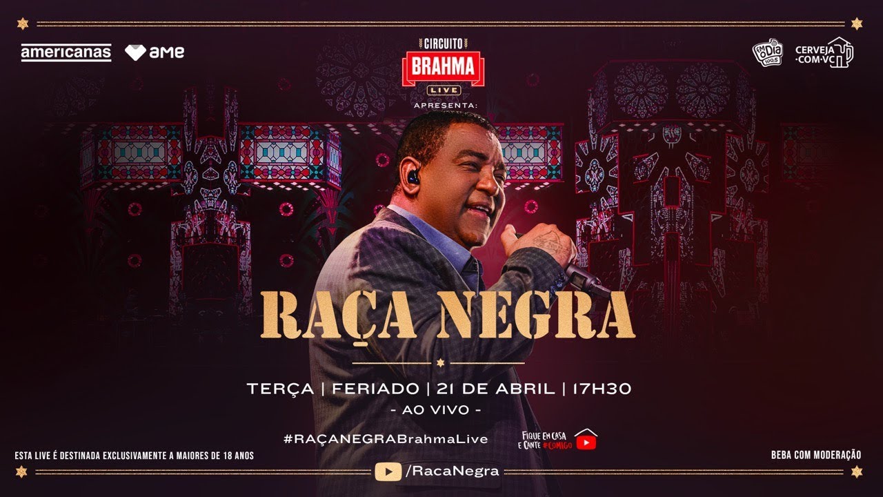 AO VIVO: Assista a live de Raça Negra