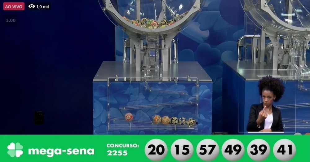 Mega-Sena: prêmio acumula e vai a R$ 42 milhões; veja dezenas sorteadas