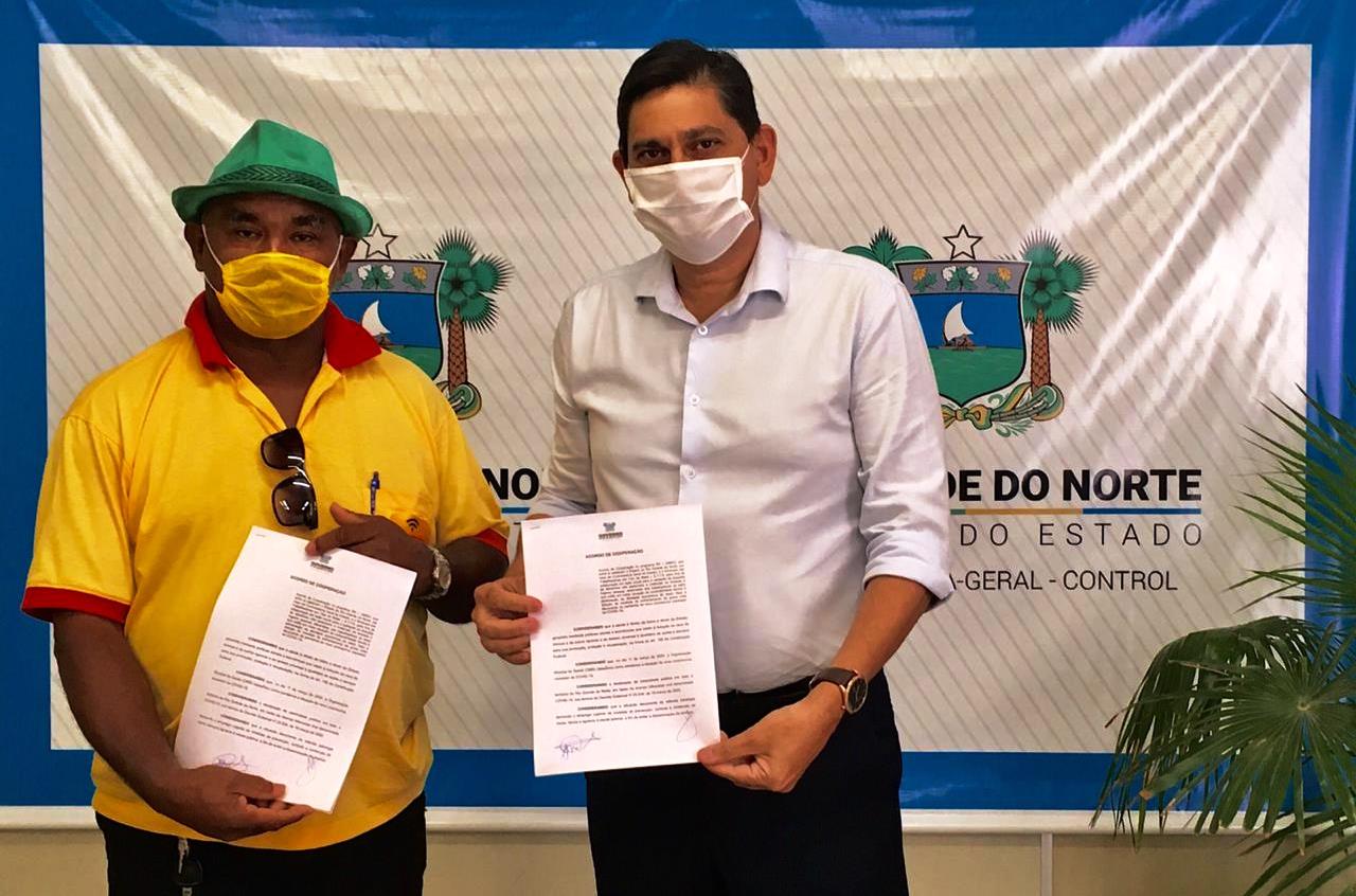 RN+Unido e Sindicato de Taxistas inicia campanha para ajudar categoria