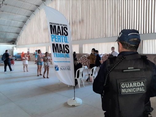 Guarda Municipal de Natal se destaca no apoio à prevenção da Covid-19