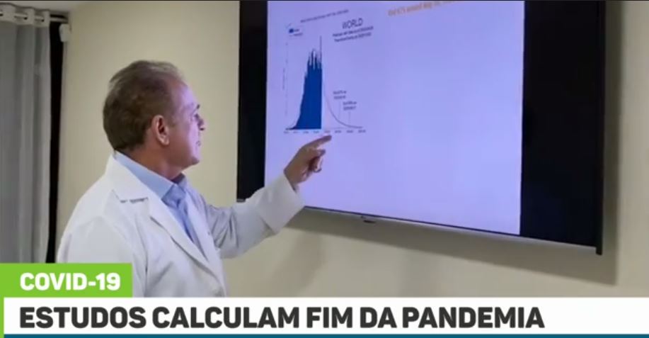 VÍDEO: Sinmed-RN mostra estudo que prevê data para fim da pandemia no Brasil