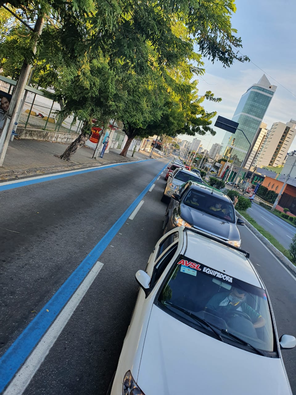 Polícia é acionada para coibir carreata pró-Bolsonaro em Natal; mas já era tarde
