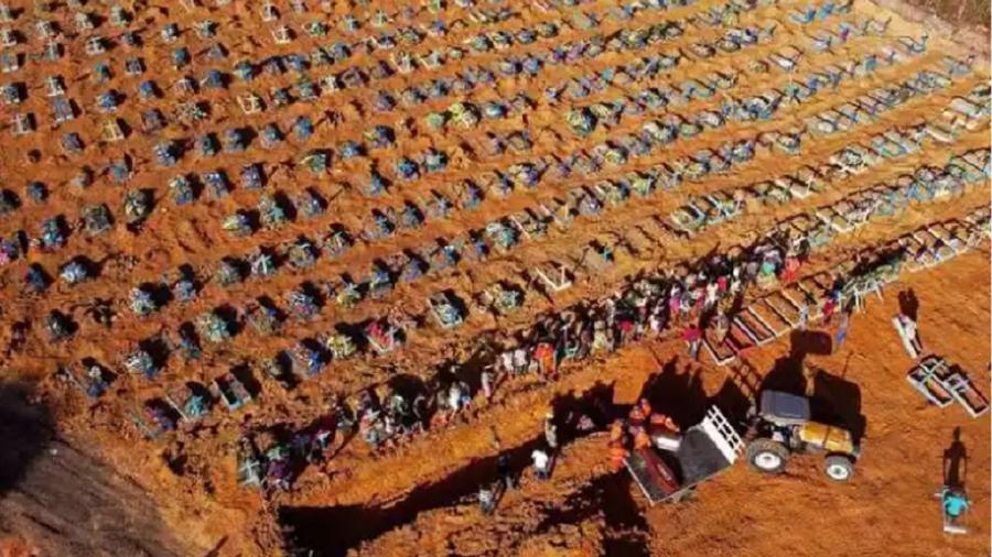 Brasil tem 3º maior número de novos casos da Covid-19 no mundo em 24 horas