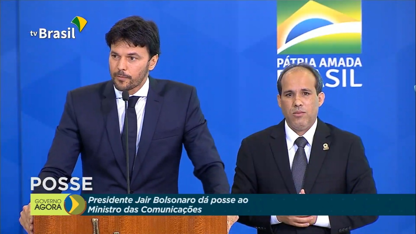 VÍDEO: Assista ao discurso completo da posse de Fábio Faria como ministro