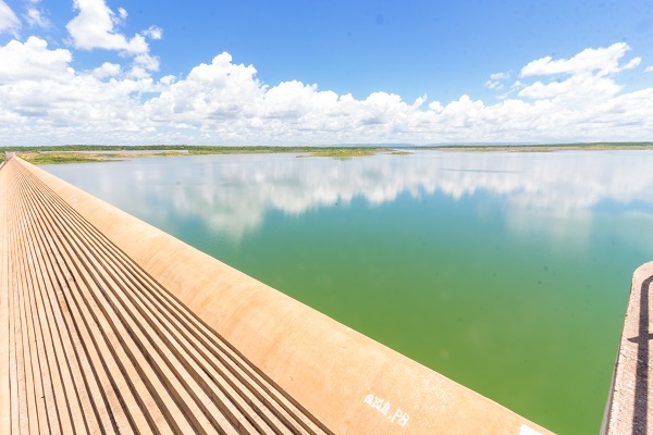 Maior barragem do Estado atinge 65,95% da sua capacidade