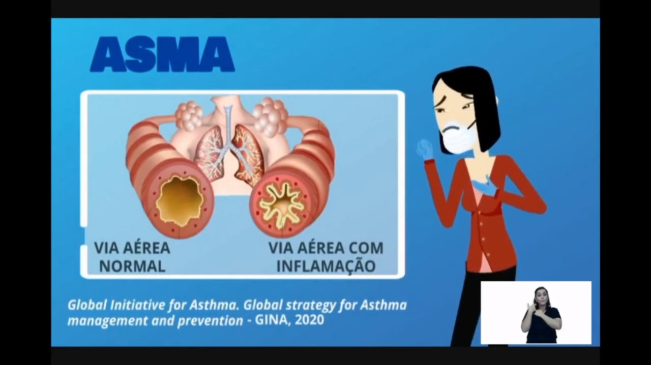 UFRN lança vídeos educativos alertando para o controle da asma durante Pandemia
