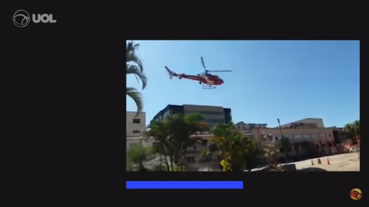 VÍDEO: Helicóptero do Corpo de Bombeiros cai no DF com cinco pessoas a bordo