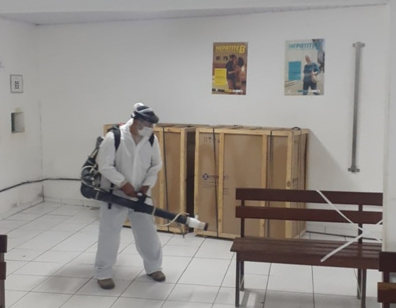 Prefeitura de Macaíba realiza dedetização de unidades de saúde municipais