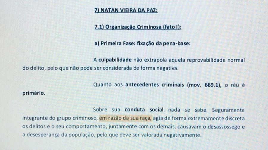 Juíza diz que homem negro é criminoso "em razão de sua raça" e o condena