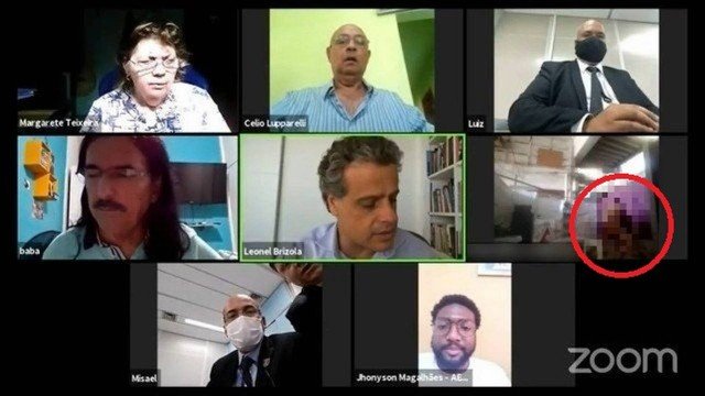 VÍDEO: Casal aparece fazendo sexo em reunião da Câmara sobre merenda escolar