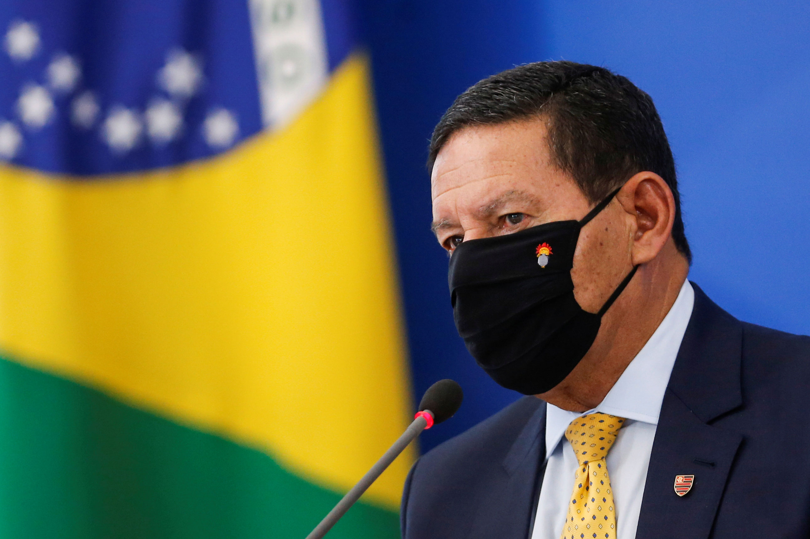 'Acho que não tem desgaste', diz Mourão sobre Guedes e Bolsonaro