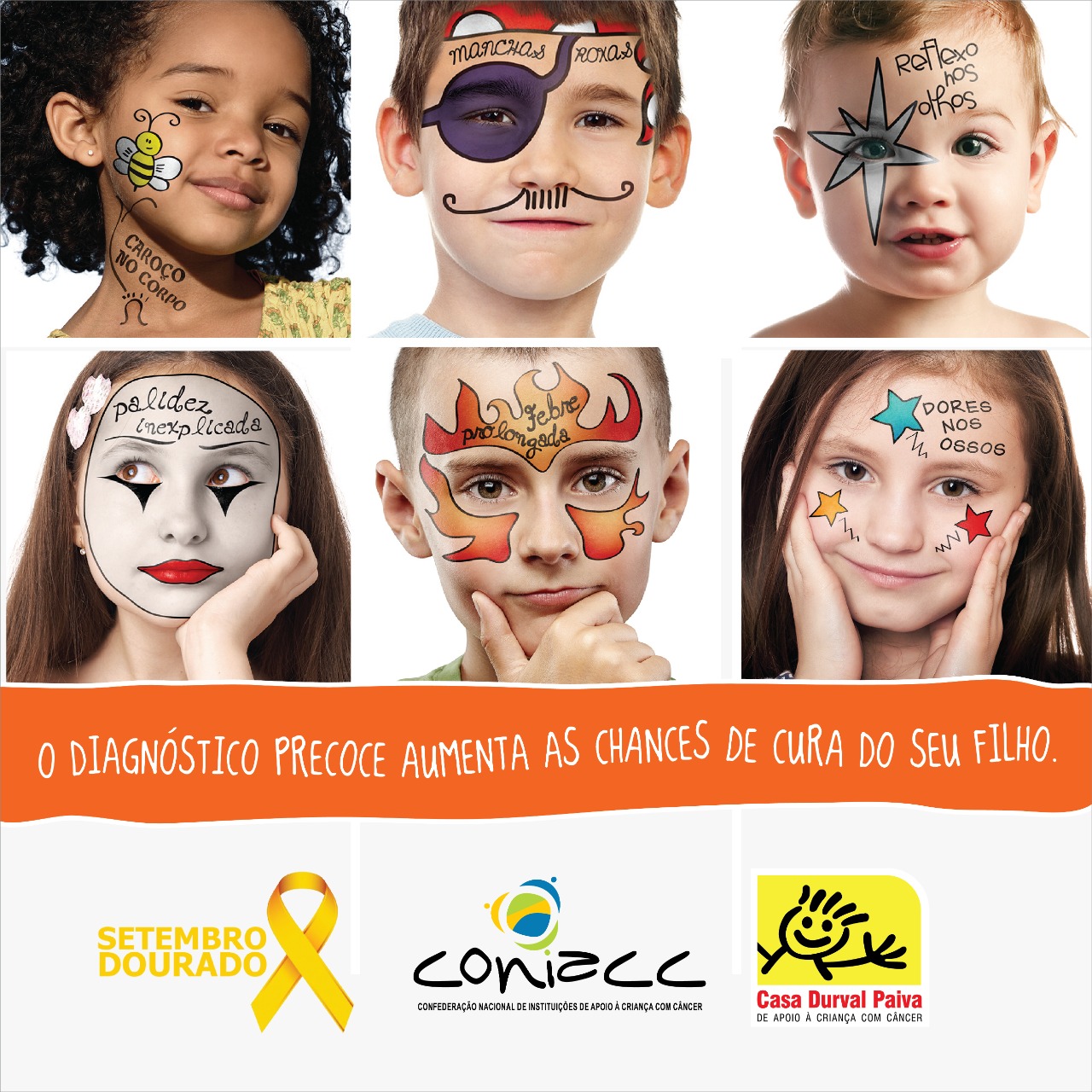 Setembro Dourado é o mês de conscientização do câncer infantojuvenil