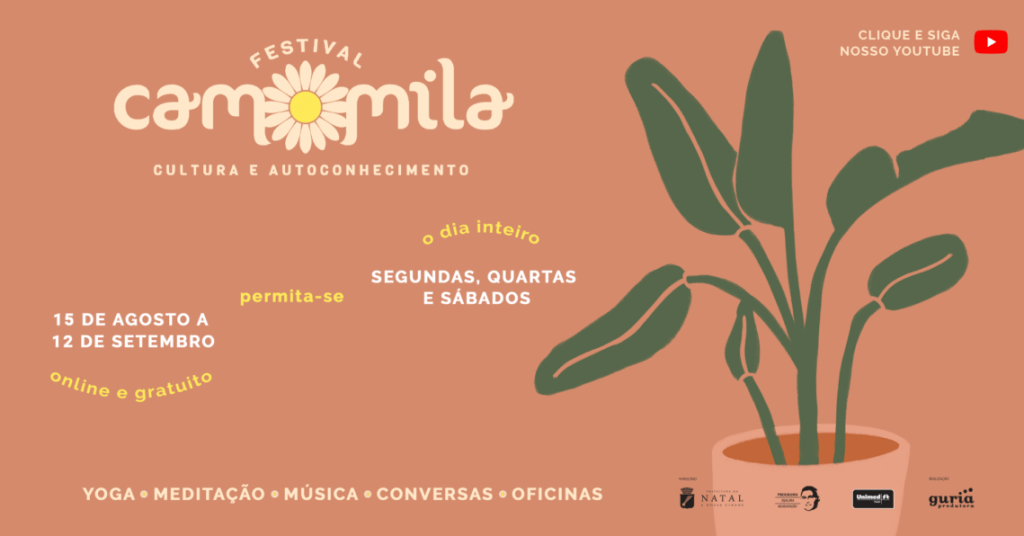 Festival Camomila promove mais uma semana de atividades