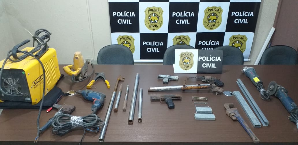 Suspeito de fabricar armas de fogo para grupo criminoso é preso na Grande Natal