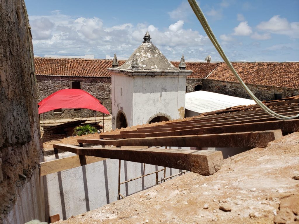 TCE homologa termo com Governo para conclusão de obras do Forte dos Reis Magos