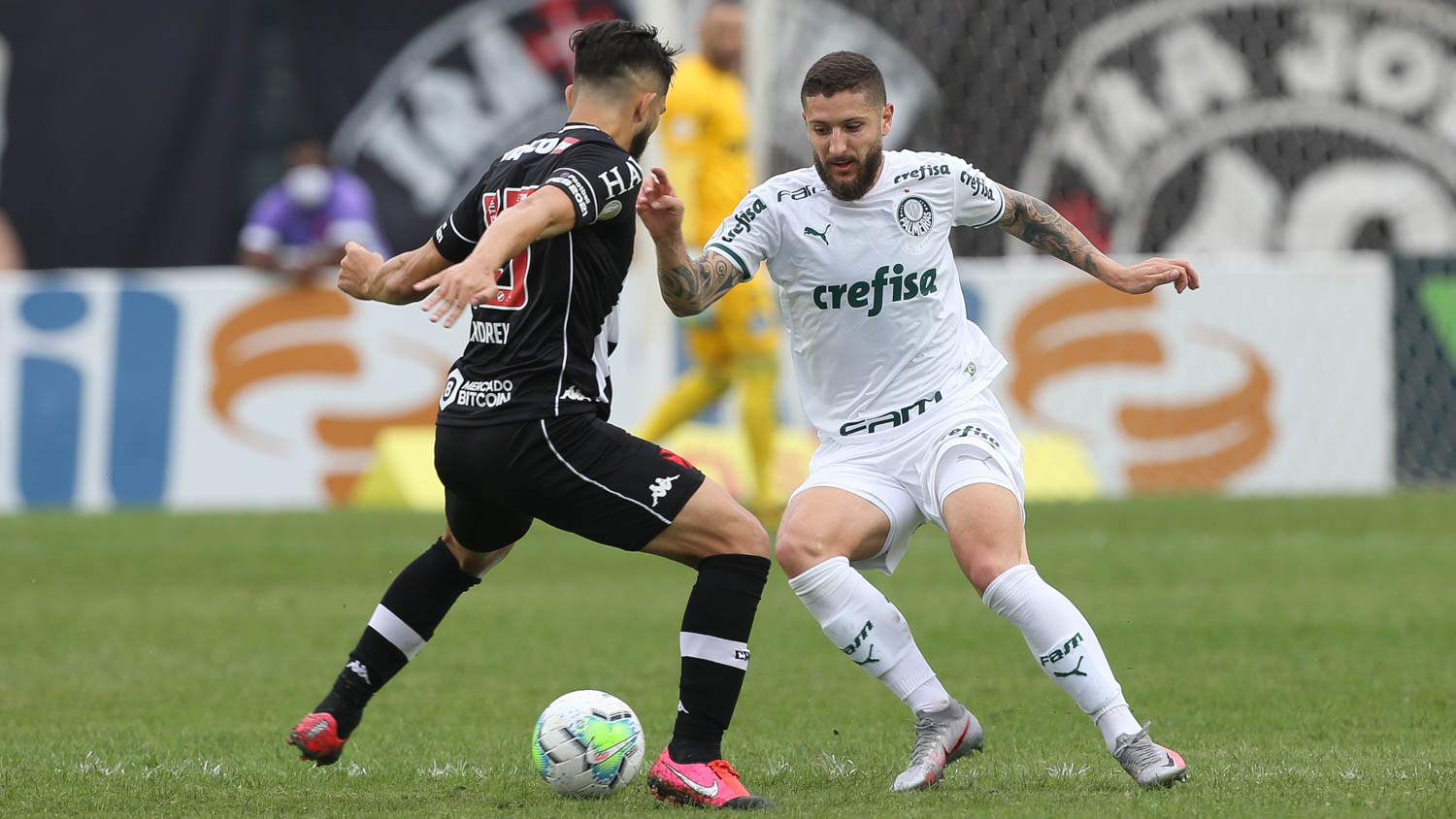 Vasco perde para o Palmeiras e volta para zona de rebaixamento