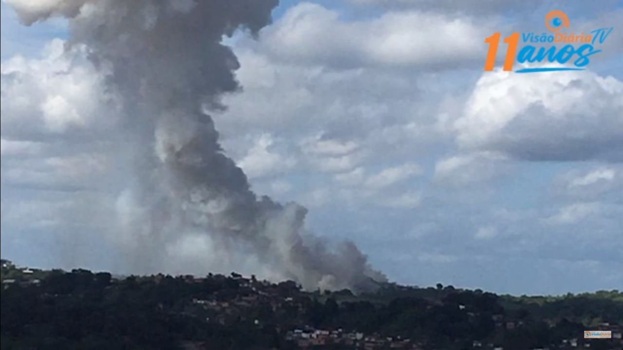 VÍDEO: Explosão em fábrica de fogos de artifício na Bahia assusta moradores