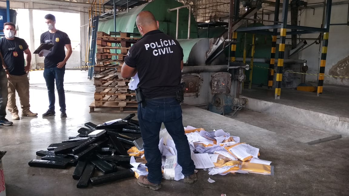 Polícia Civil realiza incineração de 141 quilos de drogas no interior do RN