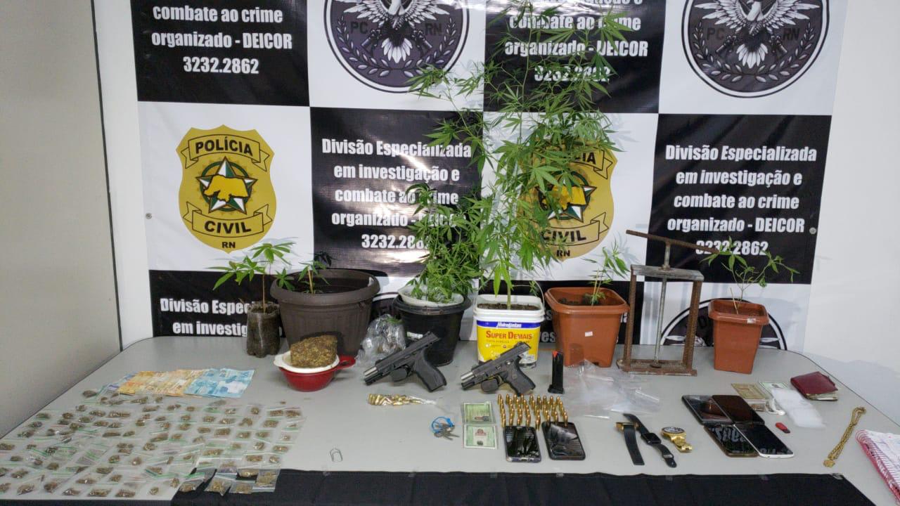 Pipa: Polícia prende 12 suspeitos de integrarem organização de tráfico de drogas