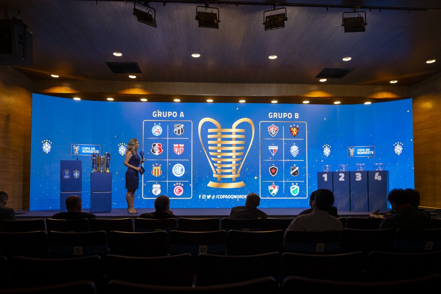 Grupos da Copa do Nordeste 2021 são definidos em sorteio; confira