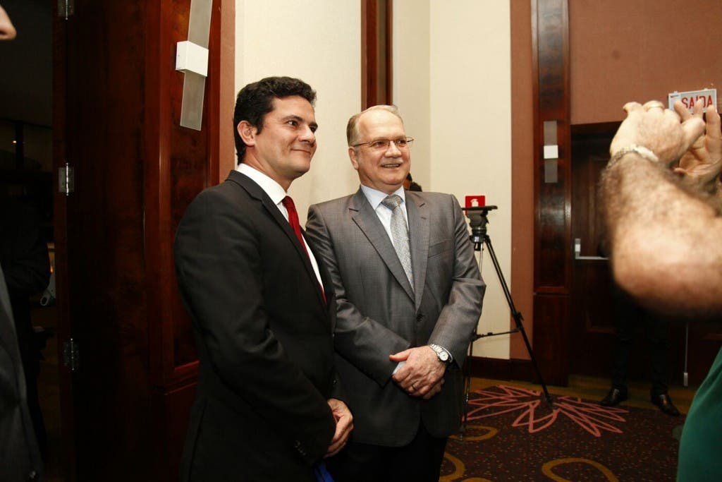 Sergio Moro defende Edson Fachin e critica 'perseguição' contra ministro do STF
