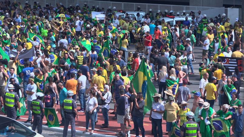 Domingo tem atos pró-Bolsonaro e contra governadores, STF e medidas restritivas