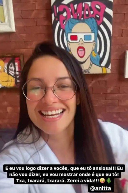 Juliette se hospeda na casa de Anitta, no Rio de Janeiro: 'Zerei a vida'