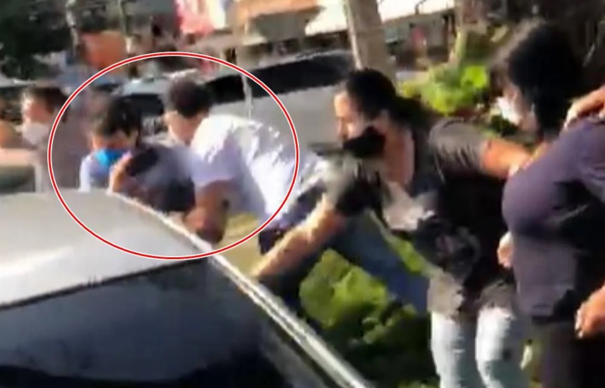 VÍDEO: Padrasto de MC Kevin tenta agredir amigos de cantor e imprensa
