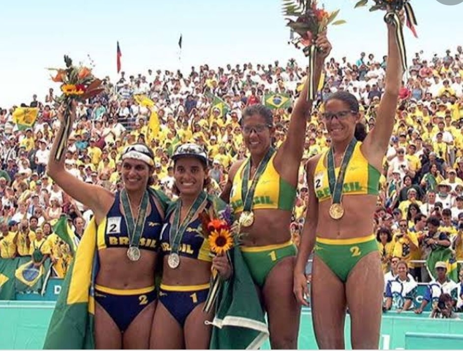 O primeiro ouro feminino brasileiro veio com a prata junto