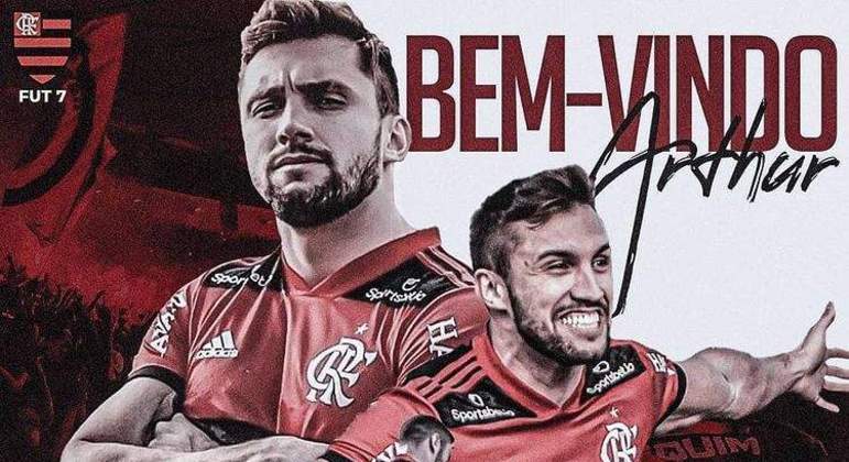 Ex-BBB é apresentado oficialmente como novo jogador do Flamengo