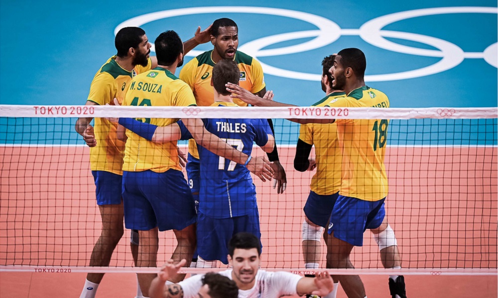 Brasil supera França em jogão com set 'interminável' e sustos no fim
