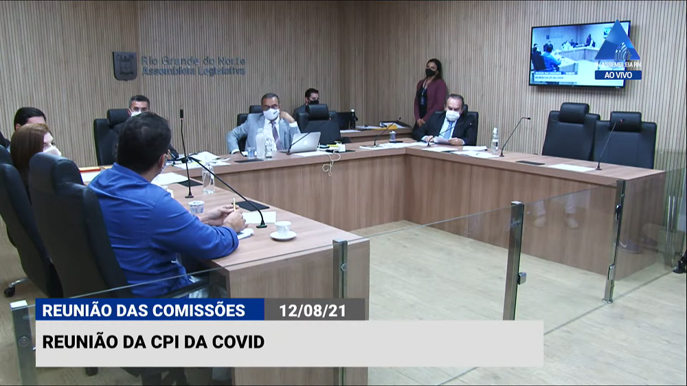 [AO VIVO] CPI da Covid no RN realiza mais um depoimento; ASSISTA