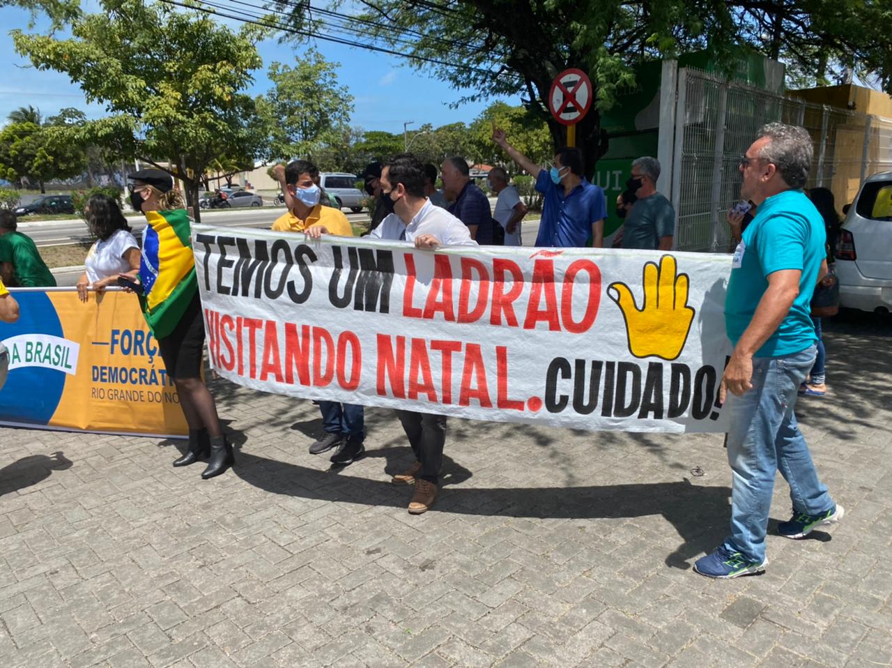 Visita de Lula ao RN foi marcada por protestos