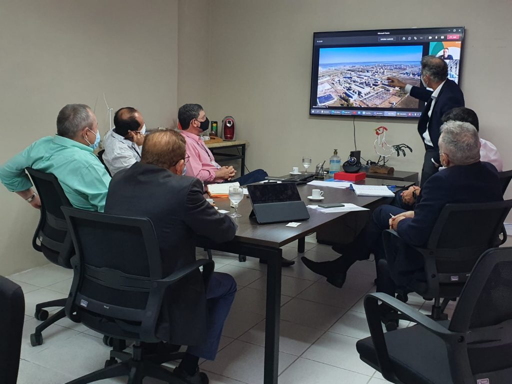 Em reunião com Fiern, empresa do ramo cloroquímico revela estudos para se instalar no RN