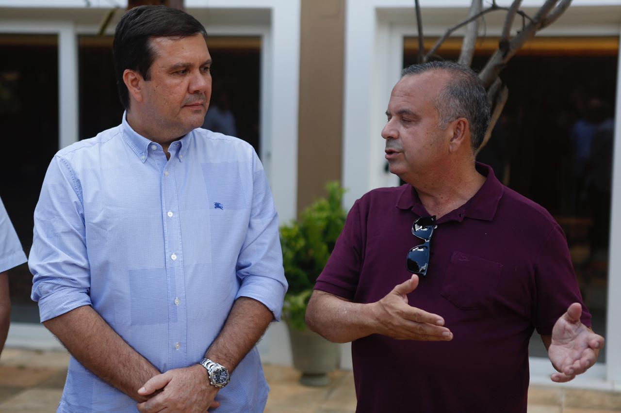 Líder do PSD na Assembleia, Galeno Torquato e prefeitos recebem Rogério Marinho