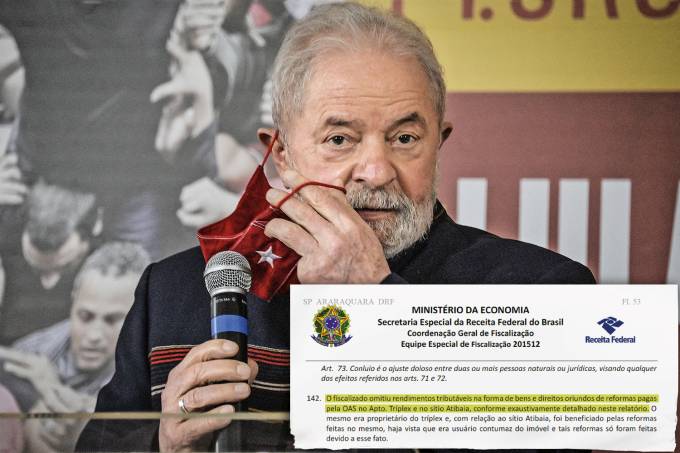 Receita acusa Lula de cometer crimes de sonegação, fraude e conluio, revela revista