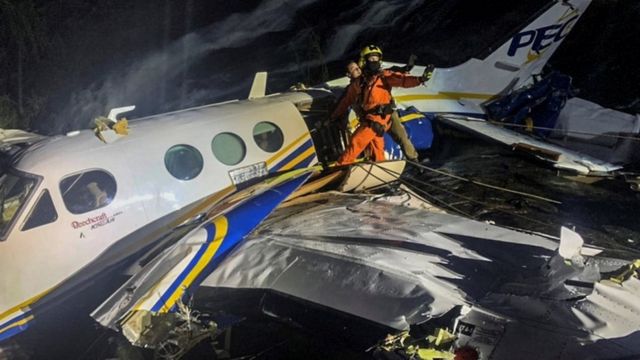 Cemig confirma que avião de Marília Mendonça bateu em cabo de torre de transmissão