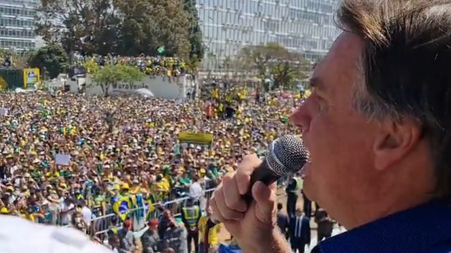 PGR pede arquivamento de ação contra Bolsonaro por atos de 7 de Setembro