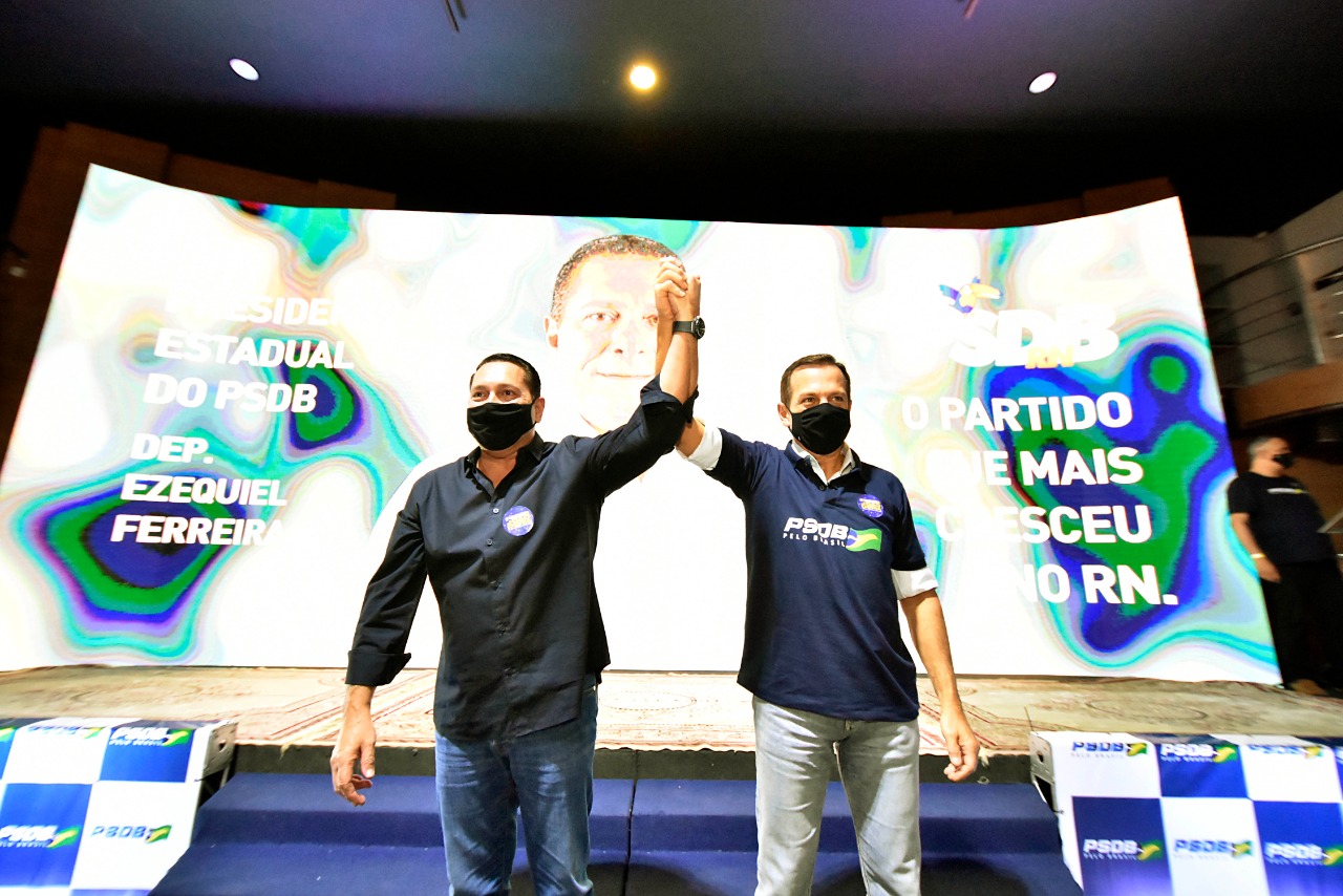 Campanha de Doria projeta vitória nas prévias do PSDB com 61% dos votos