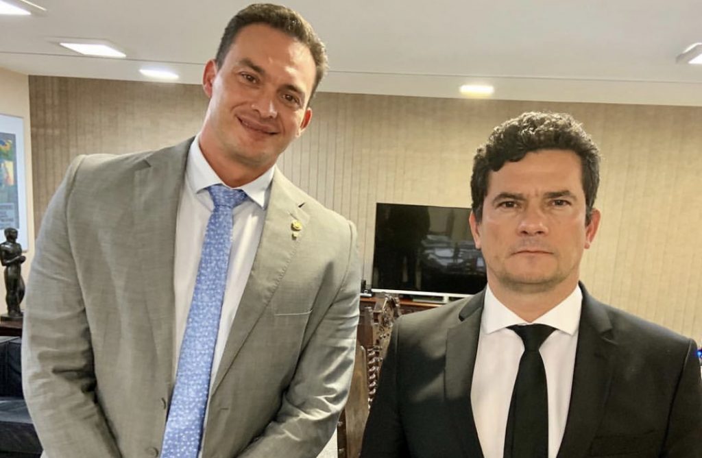"Logo estará em Natal", diz Styvenson ao postar vídeo com Sergio Moro