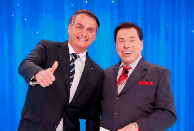 Bolsonaro se reunirá com Silvio Santos em São Paulo nesta quarta-feira