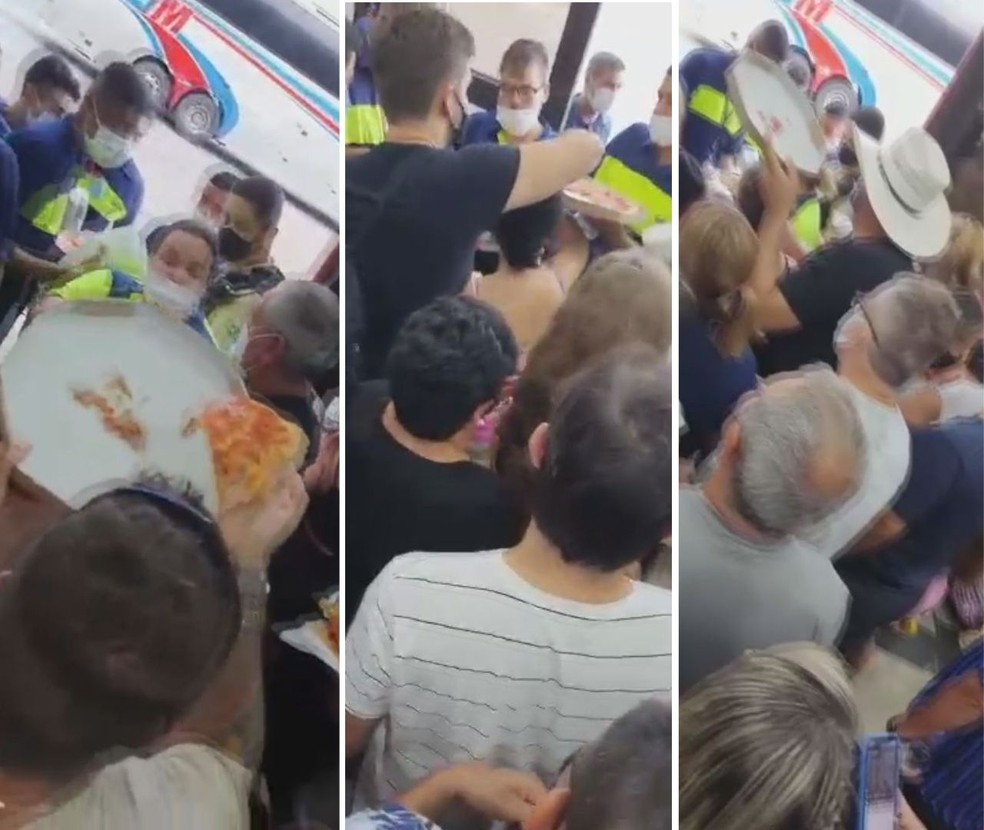 Passageiros de cruzeiro cancelado por surto de Covid relatam briga por comida durante espera