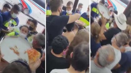 Passageiros de cruzeiro cancelado por surto de Covid relatam briga por pizza