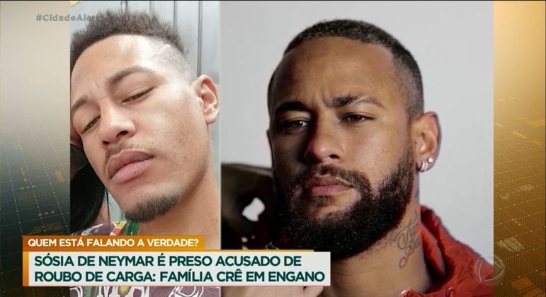 Sósia de Neymar é preso por suspeita de roubo