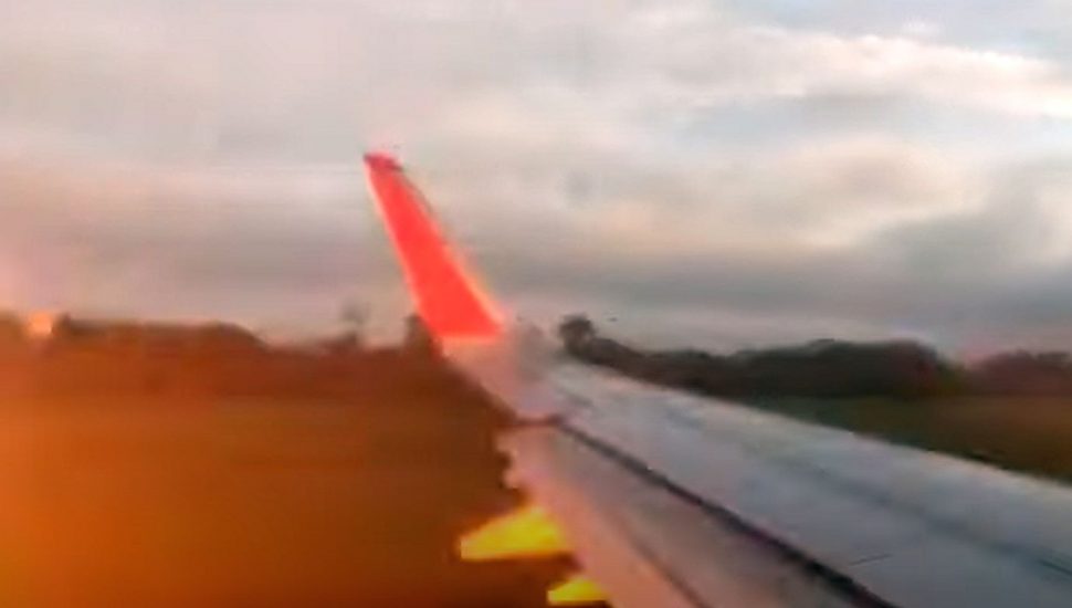 Vídeo mostra 'explosão' em turbina após avião colidir com aves em cidade brasileira